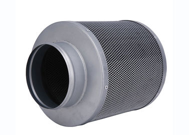 5inch*200mm Pelletized Carbon Filter Hydroponics , Charcoal Air Filtration  Stink Removal