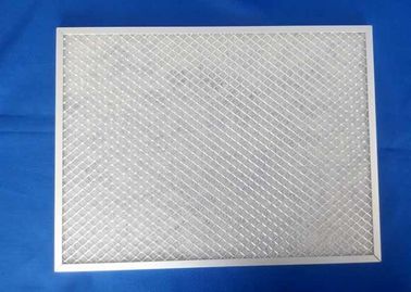 Preliminary Efficiency Metal Air Filter Frames , White Metal Mesh Air Filters